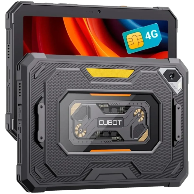 Cubot Tab KingKong Mini 6GB/128GB Rugged IP68/IP69K 8,68 pouces IPS 90Hz 48MP 10200mAh