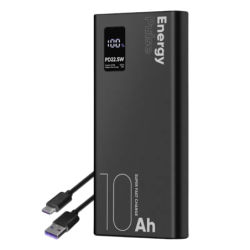 OBAL:ME EnergyPulse Noir 10000mAh 22,5W Power Bank