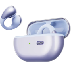 SoundPEATS PearlClip Pro Violet Bluetooth 5.4 24h IPX5 Multipoint Écouteurs sans fil