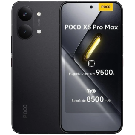 Xiaomi Poco X8 Pro Max 5G 12GB/256GB Noir 6,83 pouces AMOLED 120Hz 50MP 8500mAh 100W NFC