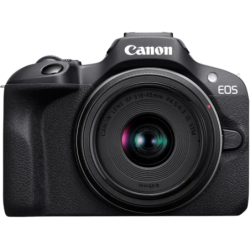 Canon EOS R100 + RF-S 18-45mm F4.5-6.3 IS STM Kit 24,1 MP 4K APS-C 3 pouces WiFi Appareil photo hybride
