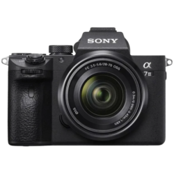 Sony Alpha 7 III 24,2 MP Full Frame 4K HDR avec 28-70mm OSS WiFi Bluetooth 4.1 Appareil photo hybride