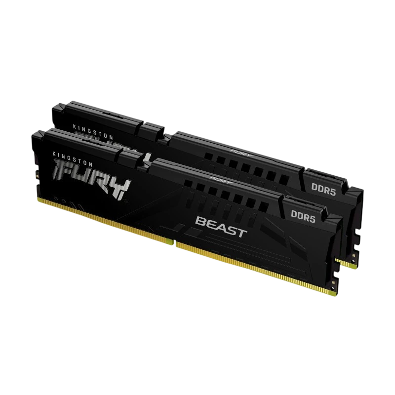 Kingston Technology FURY Beast 32GB (2x16GB) DDR5 5200 MHz CL40 Mémoire RAM