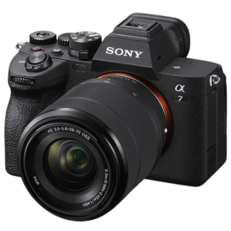 Sony α ILCE-7M4K 33 MP Exmor R CMOS Full-Frame avec Objectif 28-70mm stabilisateur 3 pouces WiFi Appareil photo hybride