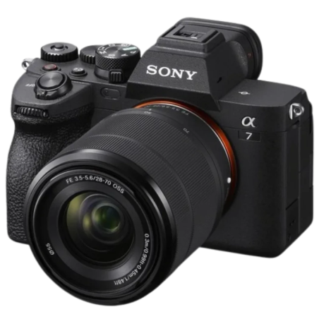 Sony α ILCE-7M4K 33 MP Exmor R CMOS Full-Frame avec Objectif 28-70mm stabilisateur 3 pouces WiFi Appareil photo hybride