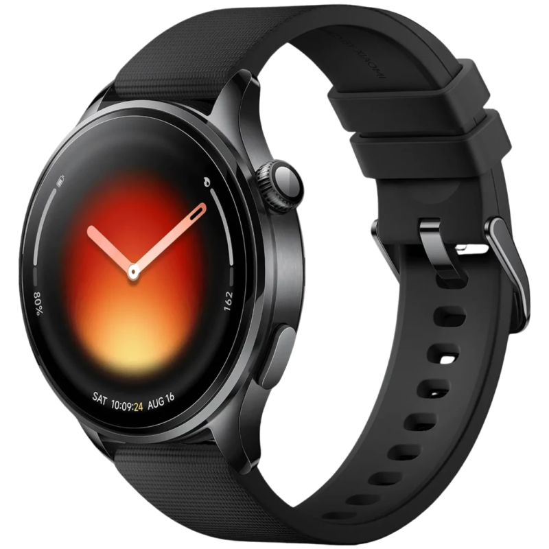 Xiaomi Watch 5 NFC Noir 1,54 pouces AMOLED GPS Appels Bluetooth 6 jours +150 sports 5ATM