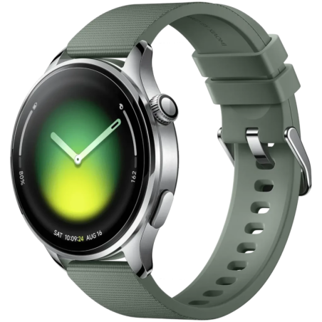 Xiaomi Watch 5 NFC Vert genévrier 1,54 pouces AMOLED GPS 6 jours +150 sports 5ATM