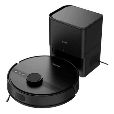 Eureka N6 Plus 5000Pa LiDAR laveur de sol autovidage 84 min 2600mAh Robot aspirateur