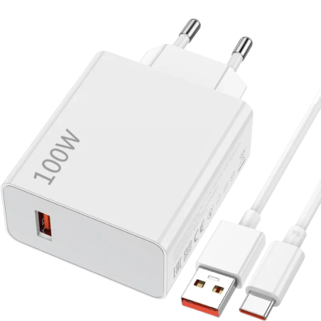 Chargeur Xiaomi 100W Charging Combo (Type-A) EU