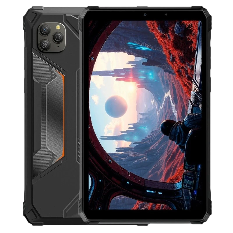 Blackview Active 5 4G 6GB/128GB Noir Rugged IP68/IP69K 8,68 pouces IPS 16MP 6600mAh Tablette