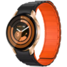 COLMI I28 Ultra Doré Bracelet magnétique Noir/Orange 1,43 pouces AMOLED 7 jours IP68 Smartwatch