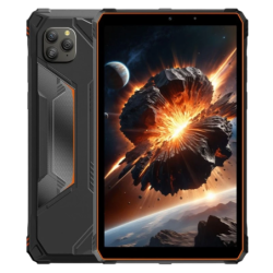 Blackview Active 5 4G 6GB/128GB Orange Rugged IP68/IP69K 8,68 pouces IPS 16MP 6600mAh Tablette