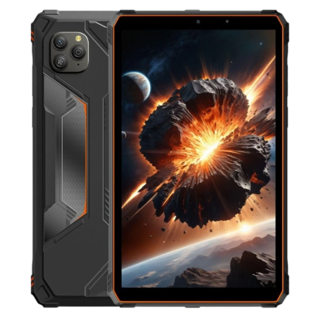 Blackview Active 5 4G 6GB/128GB Orange Rugged IP68/IP69K 8,68 pouces IPS 16MP 6600mAh Tablette