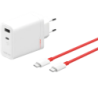 Chargeur ONEPLUS SUPERVOOC à double port GaN 120 W avec câble USB-C