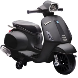 Vespa TR2502 Piaggio Moto électrique pour enfants 6 V noire