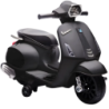 Vespa TR2502 Piaggio Moto électrique pour enfants 6 V noire
