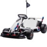 BMW Go Kart - Voiture électrique pour enfants 24 V, blanche