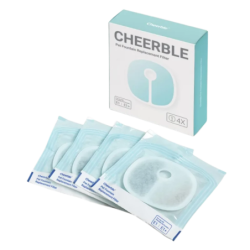 Filtres pour fontaine à eau automatique Cheerble Pet Fountain Elfin E1/E1+/D1/D1 Pro (4 unités)