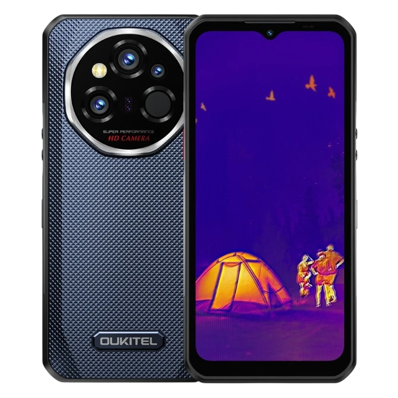 Oukitel WP55 Ultra 5G 12GB/512GB Gris Rugged IP68/IP69K 6,6 pouces IPS 120Hz 108MP 11000mAh NFC