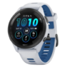 Garmin Forerunner 265 46 mm Blanc/Bleu 1,3 pouces AMOLED NFC 13 jours 5ATM Smartwatch
