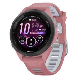 Garmin Forerunner 265S Rose/Blanc 1,1 pouces AMOLED NFC 15 jours 5ATM Smartwatch