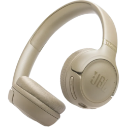 JBL Tune 530BT Beige Arceau Bluetooth 6.0 76h Multipoint Casque sans fil