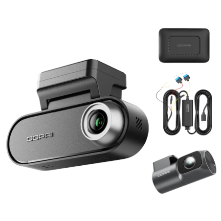 DDPAI N5 Dual 2026 2CH 4K avec module 4G arrière Full HD WiFi 5GHz commande vocale supercondensateur ADAS Dashcam