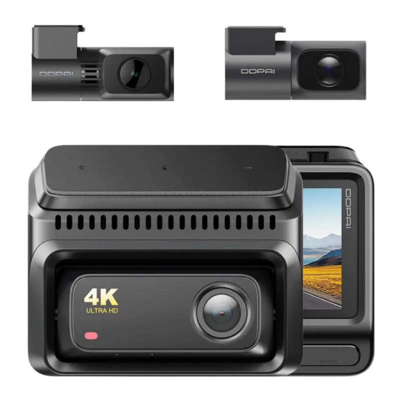 DDPAI Z60T 3CH 4K WiFi 5GHz HDR vision nocturne mode parking Dashcam
