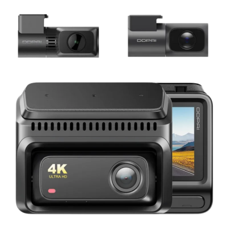 DDPAI Z60T 3CH 4K WiFi 5GHz HDR vision nocturne mode parking Dashcam