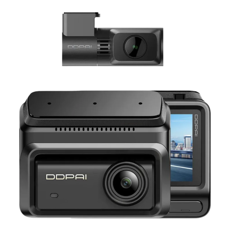 DDPAI Z90 2CH 4K GPS WiFi 5GHz mode parking commande vocale 4G supercondensateur ADAS Dashcam