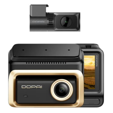 DDPAI Z90 Master 2CH 4K GPS WiFi 5GHz 3 pouces vision nocturne mode parking supercondensateur ADAS Dashcam