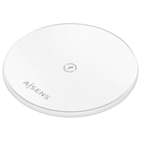 Aisens ASCH-15W1WC057-W Chargeur sans fil Qi 15 W USB-C - Socle de recharge blanc
