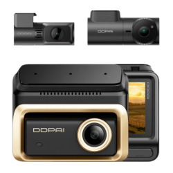 DDPAI Z90 Master 3CH 4K GPS WiFi 5GHz 3 pouces vision nocturne mode parking supercondensateur ADAS Dashcam