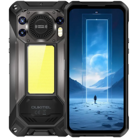 Oukitel WP61 12GB/512GB Rugged IP68/IP69K 6,8 pouces IPS 120Hz 108MP 20000mAh 45W NFC