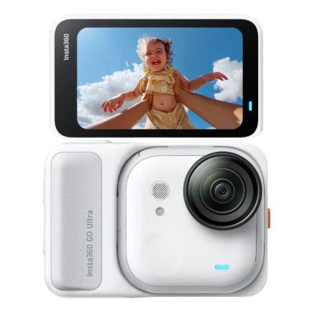 Insta360 Go Ultra Blanc 4K FlowState WiFi Caméra sportive