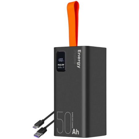 OBAL:ME EnergyPulse Noir 50000mAh 22,5W Power Bank