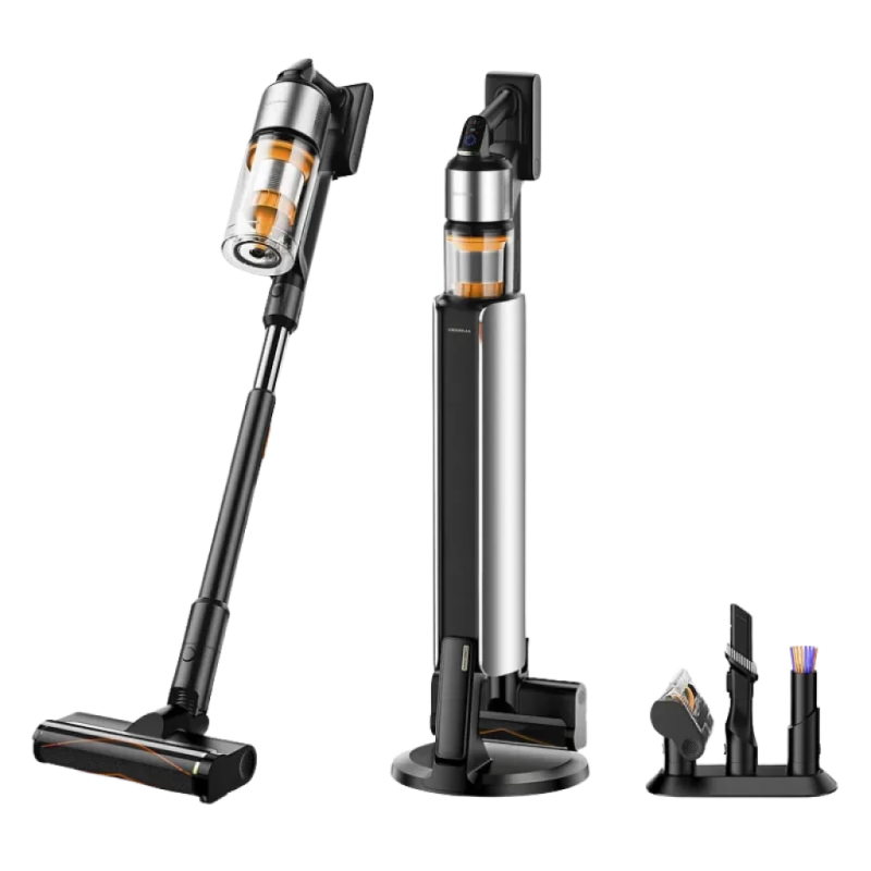Deerma Z50 Combo avec station de vidage et accessoires 27 000 Pa - Aspirateur sans fil