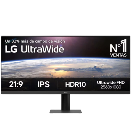 LG 34 pouces Full HD IPS 100Hz 5ms UltraWide Écran