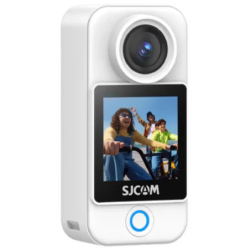 SJCAM C400 Pocket Blanc 4K 20MP WiFi 1000mAh Caméra d'action