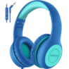 EarFun K1 Vert/Bleu pour enfants Arceau avec micro Casque