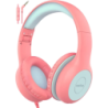 EarFun K1 Rose/Bleu pour enfants Arceau avec micro Casque