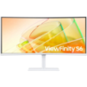 Samsung LS34C650TAUXEN Blanc 34 pouces 2K VA 100Hz 5ms FreeSync incurvé UltraWide Écran