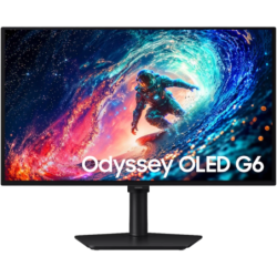 Samsung Odyssey G6 G61SH 27 pouces 2K QD-OLED 240Hz 3ms FreeSync Premium Écran