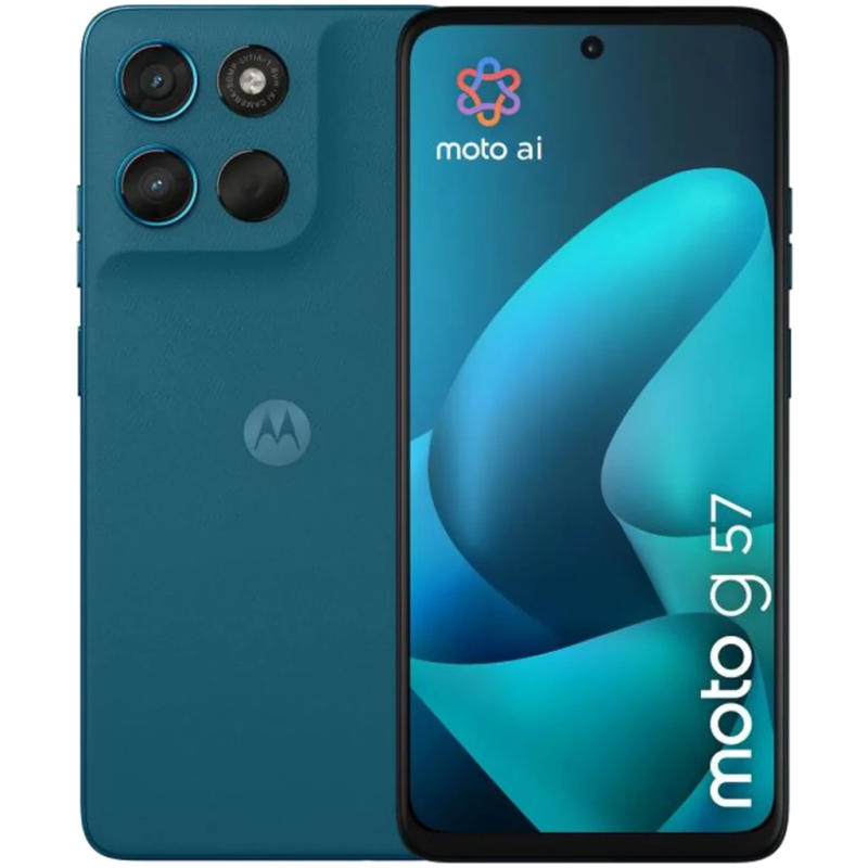 Motorola Moto G57 5G 8GB/256GB Vert 6,72 pouces LCD 120Hz 50MP 5200mAh 30W NFC