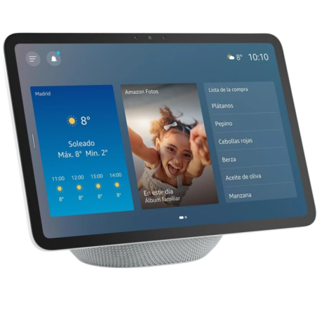 Amazon Echo Show 11 Matter Blanc Glacial Bluetooth 5.3 WiFi Enceinte connectée Alexa