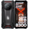Doogee S300 Plus 12GB/1TB Noir Rugged avec vision nocturne IP68/IP69K 6,72 pouces IPS 120Hz 100MP 10100mAh 33W NFC