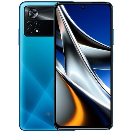 Xiaomi Poco X4 Pro 5G 8GB/256GB Bleu 6,67 pouces AMOLED 120Hz 108MP 5000mAh NFC
