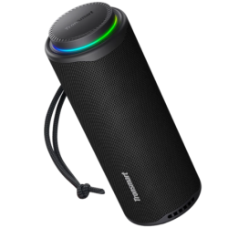 Tronsmart T8 Gris 40W 18h IPX7 entrée AUX Enceinte Bluetooth 5.3