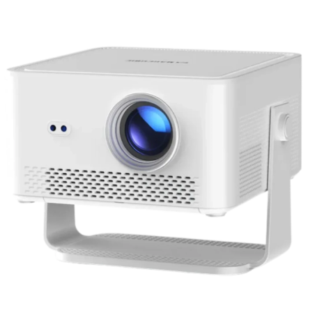 Magcubic HY450 MAX FHD 1100 ANSI LED Android 14 WiFi 6 Bluetooth 5.4 mise au point automatique Projecteur Blanc