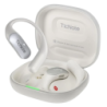 Mobvoi TicNote Pods 4G Open-Ear Blanc avec transcription IA Bluetooth 5.3 25h IPX4 Multipoint Écouteurs sans fil